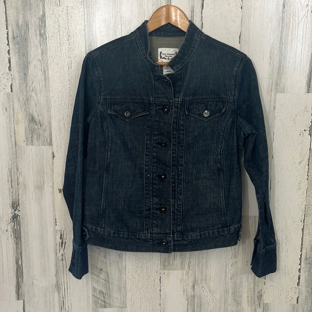 womens cute jacket size L LEVI STRAUSS